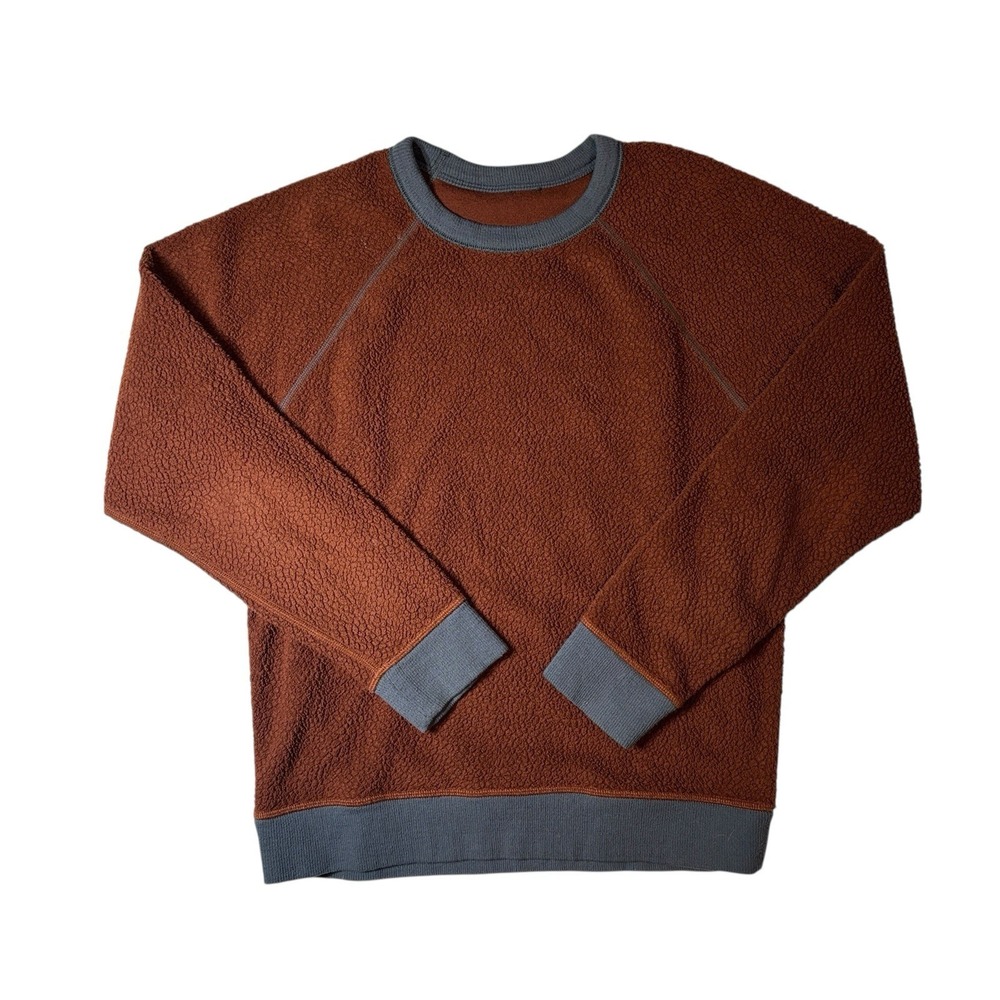 Vintage Patagonia Brown‎ & Blue Fleece Crewneck